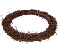Ghirlanda decorativa in rattan 35 cm