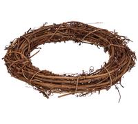 Ghirlanda decorativa in rattan con diametro di 20 cm