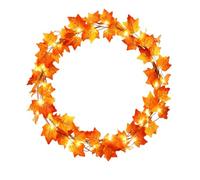 Ghirlanda decorativa natalizia, riutilizzabile, flessibile, con timer, ghirlanda natalizia con fiabe, per aule, feste di Capodanno, finestre, pareti, mensole