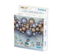Ghirlanda Decorativa Palloncini Kit Fai da Te Oro Argento Chrome Shine Gemar ...