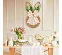 Ghirlanda del coniglio pasquale simpatico ghirlant di coniglio per la porta