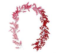 Ghirlanda di bacche artificiali vibranti per decorazione tutto l'anno, ideale per matrimoni e occasioni speciali