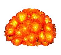 Ghirlanda di calendule con luci | Ghirlande luminose per feste di fiori di calendula | Fiori di calendula | Decorazioni Per Il Giorno Dei Morti, Decorazioni Diwali Per La Casa, In