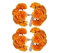 Ghirlanda di calendule con luci | Ghirlande luminose per feste di fiori di calendula | Fiori di calendula | Decorazioni Per Il Giorno Dei Morti, Decorazioni Diwali Per La Casa, In