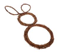 Ghirlanda Di Coniglietti Prato Ghirlande Decorative Naturali Natalizia Fai Te