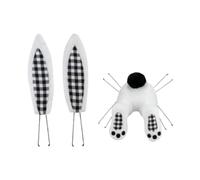 Ghirlanda Di Coniglio Da Appendere, Accessorio Per Orecchie E Coda Di Coniglio, Ornamento Pasquale Per Decorazione, Ciondolo Per Feste Primaverili, Porta Da Parete Per Interni Ed Esterni, Divertente D