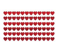 Ghirlanda di cuore | Ciondolo decorativo per matrimonio, ghirlanda di cuore rosso, decorazioni di San Valentino, striscione da appendere per la decorazione di nozze