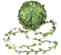 Ghirlanda di edera artificiale con foglie di eucalipto artificiali per matrimoni, feste, giardino, decorazione da parete, ghirlanda di edera artificiale, 18 m