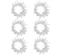 Ghirlanda di fiori elegante per capelli, incantevole ghirlanda a LED per capelli accessorio per un aspetto attraente