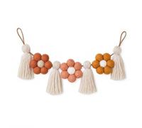 Ghirlanda di Fiori Feltro, Decorazione, Arancio, 3 cm | Elementi floreali pendenti, floreale da parete, per una , Per acquirenti di addobbi