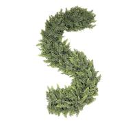 Ghirlanda Di Foglie Di Cipresso Natalizie - Vite Con Ghirlanda Verde, Fogliame Artificiale Lussureggiante, Corda Decorativa Flessibile, Accento Natalizio Naturale | Ghirlande Di Cipresso Riutilizzabil