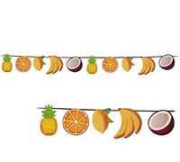 Ghirlanda di frutta da 15 pezzi da 300 cm