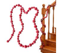 Ghirlanda di frutti di bosco - 108,27 pollici realistico, decorazione per ghirlande di bacche di festa per presentazione stagionale | Cappotto da cucina per esterni, decorazione per interni