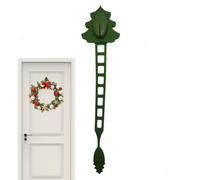 Ghirlanda di legami per ringhiere, supporto in silicone con aghi di pino sintetici, per ghirlande natalizie, per ringhiere, vigne, mantelli, scale esterne, calze, paesaggi, giardinaggio, camini