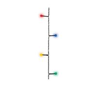 Ghirlanda di Luci LED Lumineo Cherry Multicolore 14 m