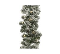Ghirlanda di Luci LED Lumineo Imperial Nevoso Bianco Caldo 6,1 m 30 cm