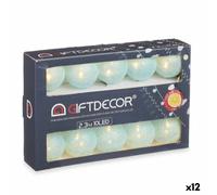 Ghirlanda di Luci LED Sfera Azzurro 2,3 m [12 Unità]