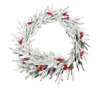 Ghirlanda Di Natale - Aghi In PVC, Decorazione, Rami Artificiali | Ghirlanda Realistica Per Decorazioni Invernali, Perfetta Per Porta Finestra Cucina Tavolo Matrimonio O Feste N