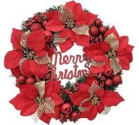 Ghirlanda di Natale, anello fiori, decorazione autunnale for Halloween, giorno del Ringraziamento, for interni ed esterni