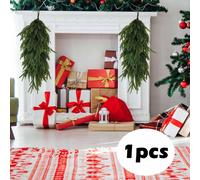 Ghirlanda di Natale artificiale a forma di goccia, decorazione natalizia,