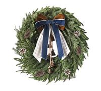 Ghirlanda di Natale artificiale da appendere alla porta, per balcone,