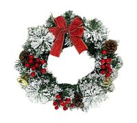 Ghirlanda Di Natale, Ghirlandas Festosa Con Campana Con Di Bacche | Ghirlandaa Artificiale Stagionale Realistica Per La Casa All'aperto Per Interni Migliora Il, Il Mantello