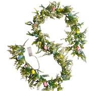 Ghirlanda di Pasqua Tinsel Fuori Vacanza Twist Artificiale Portico Hanging Garland