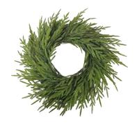 Ghirlanda di pino artificiale for decorazioni natalizie, imitazione rami di pino finto, dimensioni 45/50/60/70 cm, ghirlanda verde for le feste, decorazione for interni ed esterni della casa.(70cm)