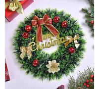 Ghirlanda Di Pino Artificiale, Sfondo Per Camino E Portico, Ghirlanda Di Buon