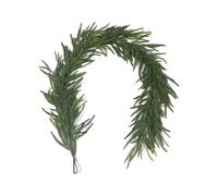 Ghirlanda Di Pino Realistica | Decorazione Vegetale Artificiale - Decorazione Finta per Tavolo Parete Attività Invernali Raduni Indoor Outdoor