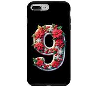 Ghirlanda di stelle di Natale numero nove allegria natalizia Custodia per iPhone 7 Plus/8 Plus