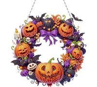 Ghirlanda Di Strass Acrilici 2D - Decorazione Scintillante, Kit Fai-da-te, Ornamento Creativo Per Finestre, Costruzione Robusta Con Finitura Lucida | Per Halloween, Autunno, Camera Da Letto, Ufficio,