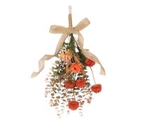 Ghirlanda floreale a forma di goccia con fiori per feste, da appendere al