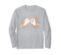 Ghirlanda Floreale Sweet Pinky Promise Hands Maglia a Manica