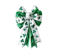 Ghirlanda irlandese Fiocco Festival Irlandese Ornamento Albero Top Ornamento Per Porta D'ingresso Corona Decorazione Casa Patricks Day