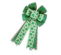 Ghirlanda irlandese Fiocco Festival Irlandese Ornamento Albero Top Ornamento Per Porta D'ingresso Corona Decorazione Casa Patricks Day