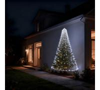 Ghirlanda LED 220V 3x2M Luci di Natale a rete 320led IP65 Luce Bianca Fredda