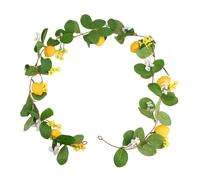 Ghirlanda Limone Rattan Limone Alta Qualità Decorazione Casa Pianta Verde Artif