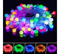 Ghirlanda luminosa a 100 LED a globo USB con telecomando RGB estensibile 16 modalità di decorazione per feste in giardino, matrimonio, serata, decorazione natalizia