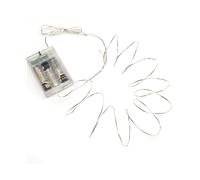 GHIRLANDA LUMINOSA A LED KONSTSMIDE 1461-890 Micro 40 luci argento, Argento, Trasparente