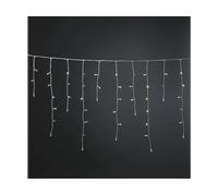 GHIRLANDA LUMINOSA A LED KONSTSMIDE 2790-812 EISREGENVORHANG,200LED,GLIMMER., Ambra, Bianco