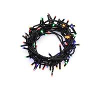 GHIRLANDA LUMINOSA A LED KONSTSMIDE 3632-500 LK M. 180, Multicolore, Nero