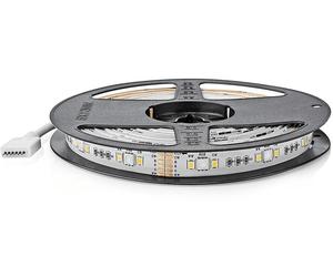GHIRLANDA LUMINOSA A LED NEDIS Striscia intelligente Wi-Fi 5 metri RGB bianco caldo fre, Multicolore