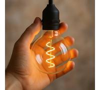 Ghirlanda luminosa Calex Vista XL, 10 m, IP44, telecomando, E27 Calex