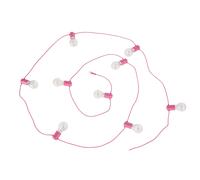 Ghirlanda luminosa da esterno rosa 10 LED lung. 830 cm