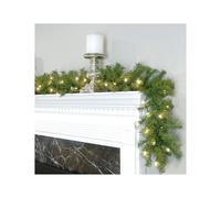 GHIRLANDA NATALIZIA 250CM 200 PUNTE 100 LUCI LED BIANCO CALDO DECORAZIONI NATALE