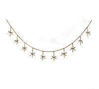 Ghirlanda natalizia con fiocco e campana, in velluto, fatta a mano, con bordo in pizzo, decorazione stagionale da appendere, per interni di casa o esposizione festiva al dettaglio (marrone chiaro)