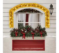 vidaXL Ghirlanda Natalizia con Luci a LED 10 m Oro