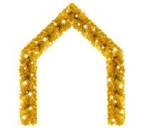 vidaXL Ghirlanda Natalizia con Luci a LED 20 m Oro