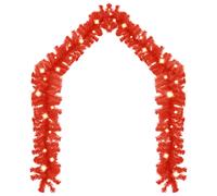 Ghirlanda Natalizia con Luci a LED 20 m Rosso